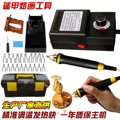 Pengjia Gourd Pyrography Machine, Wooden Board Pyrography Tool, Pyrography Pen, Heat-Pen, Electric Soldering Iron, Electric Pyrography Pen, Heat-Pen Tool