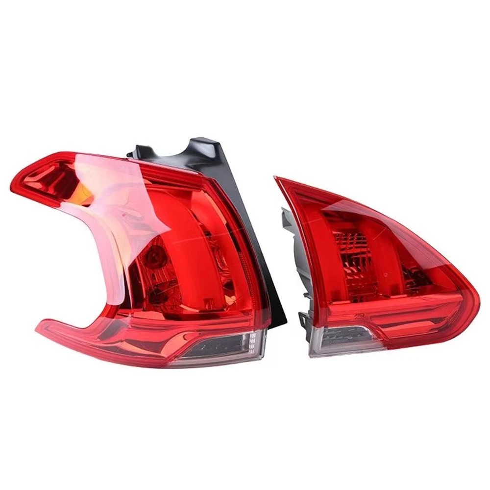 Aplicable a 14 - 17 Dongfeng Peugeot 2008 semieconjunto de luz trasera barra trasera cubierta de luz de niebla de luz de freno de marcha atrás