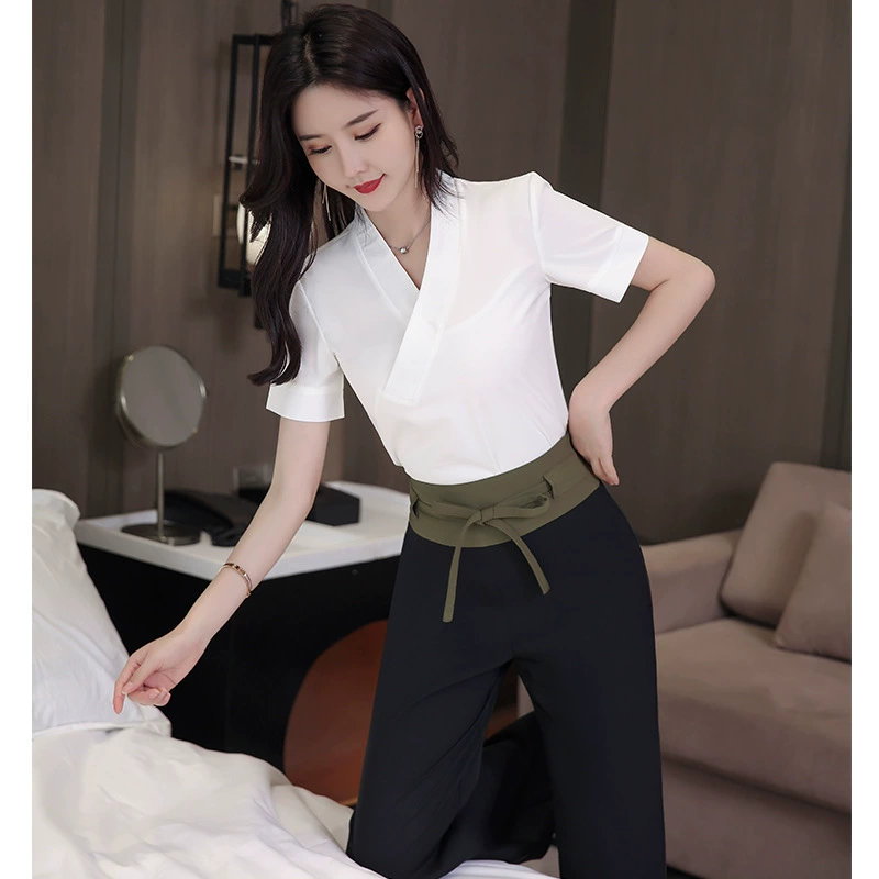 Новая ванна для ног Массаж ног Push Oil Техник Униформа костюм Салон красоты Ушник JY-073 Три цвета