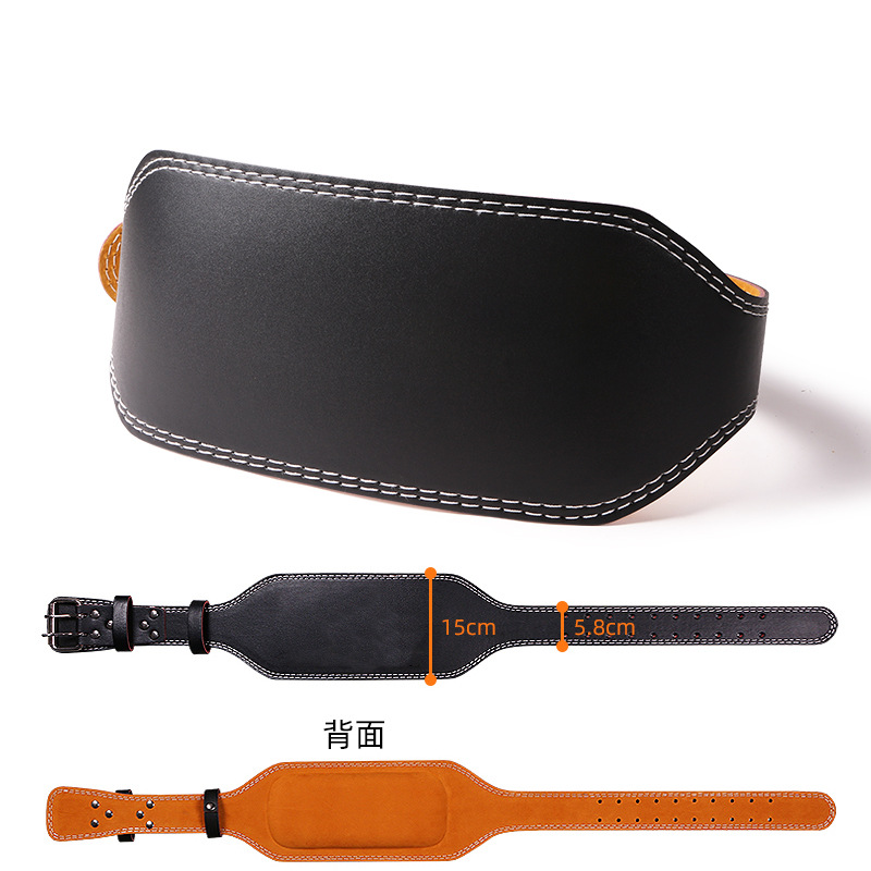 Cinturón de acondicionamiento en cuclillas, cinturón de protección para hombres y mujeres, cinturón deportivo, espesa esponja, comercio exterior, suministro transfronterizo al por mayor