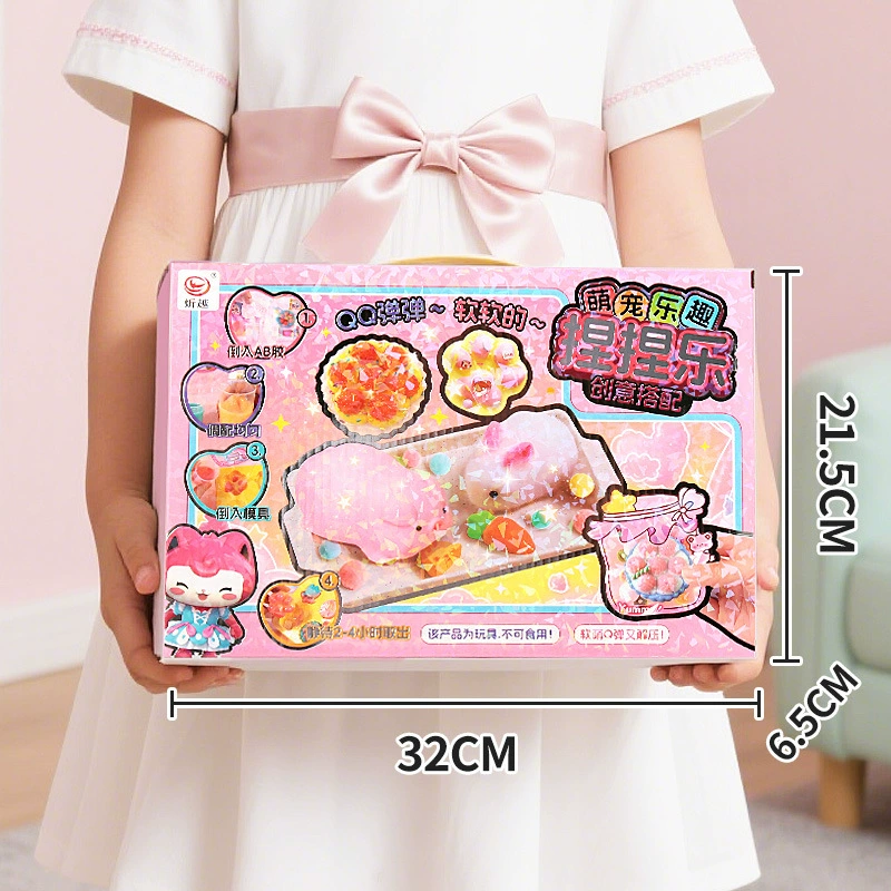Toy, gift box, doll, set for kindergarten, Birthday gift, training