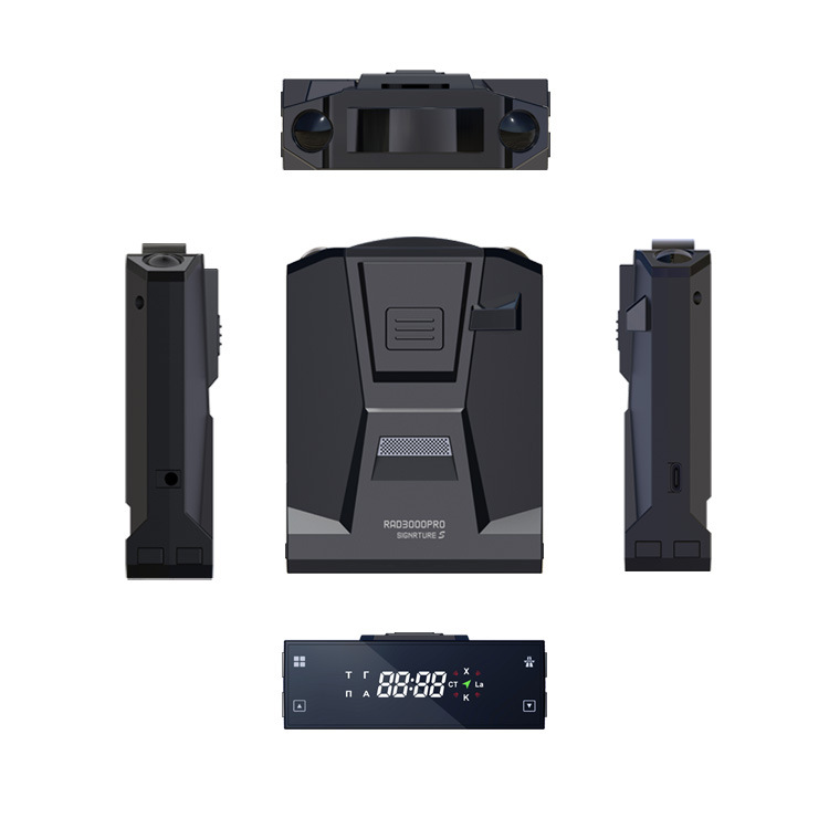 RAD3000pro foreign trade electronic dog fixed and mobile laser radar speed meter car navigation radar speed meter