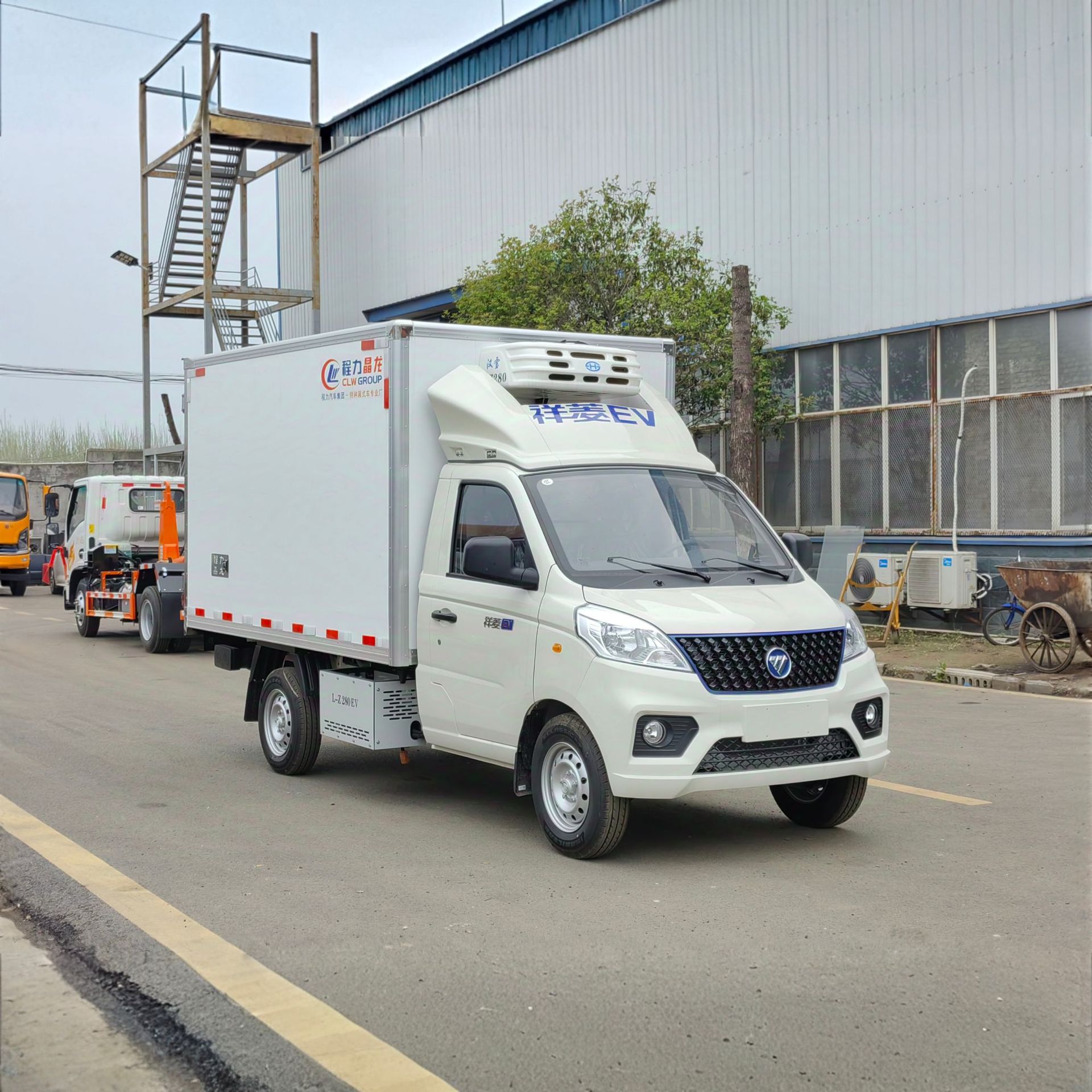 3米纯电冷藏车 城市短途保温车 福田祥菱V1新能源冷链车