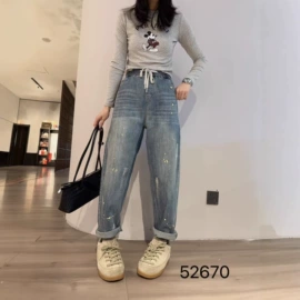 女式牛仔裤;大码休闲裤;大码牛仔裤