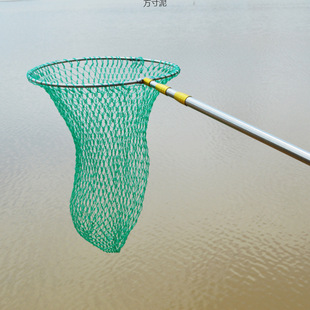 Quick Fighter 4.4m Section High-Power Stainless Steel Nylon Fishing Net 3m Fishing Net 2.5m Fishing Catching Net