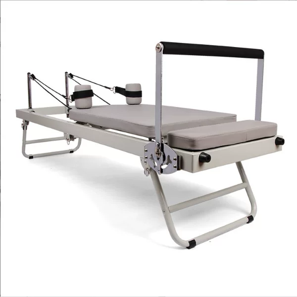 Specially Designed for Pilates Core Bed, Home Fitness Yoga Training Bed, Foldable with Rollers for Pilates