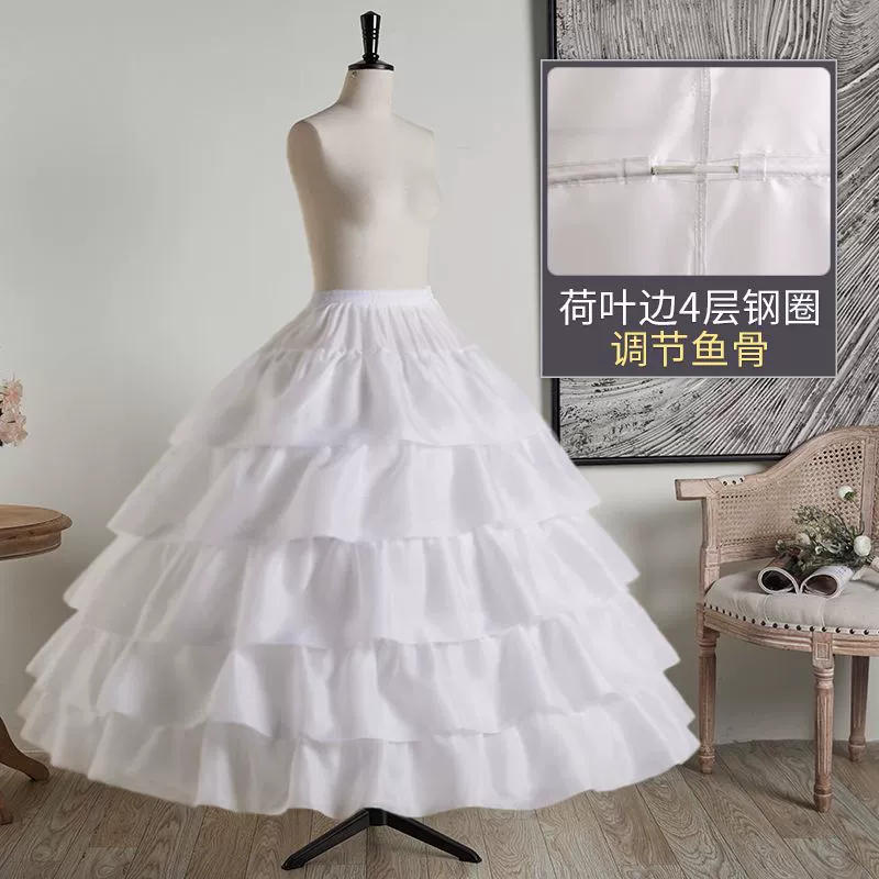 Long dress, Lolita style, tutu skirt