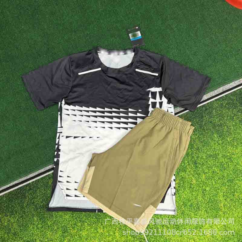 Other Brand Set 2-Piece Black Khaki