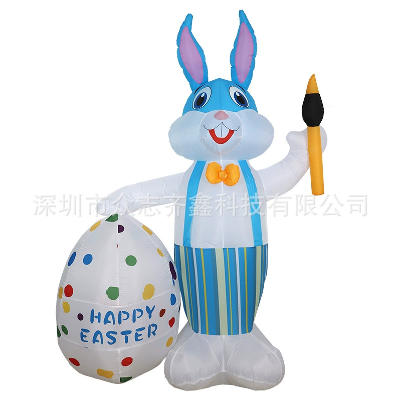 Cross-border trading), inflatable carrot rabbit, decorations, (Physicals