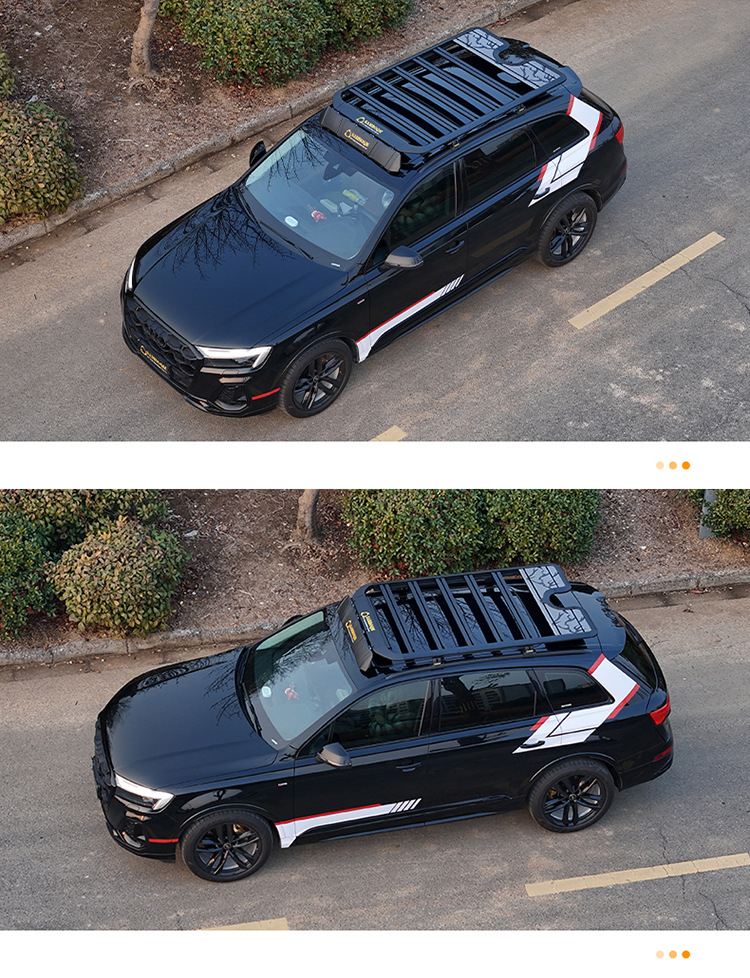 Q7 Roof Rack Shangbuqu Outdoor Travel Self-Driving Off-Road Modification Aluminum Alloy Roof Platform