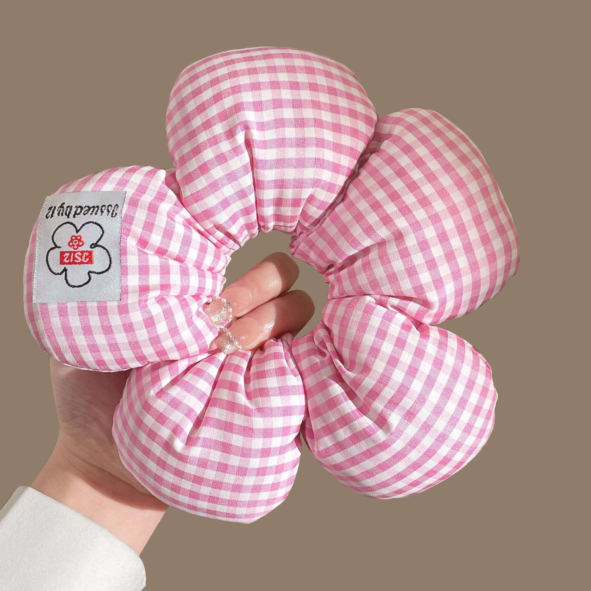 Mickey culo, lunares, flores, círculos para el cabello del intestino grueso, linda cabeza de bola, cabello de placa de dibujos animados, tocado de sentido avanzado, cuerda para la cabeza de felpa
