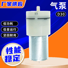 工厂批发D30微型气泵咖啡机注氧仪增压泵消毒枪按摩器12V隔膜气泵