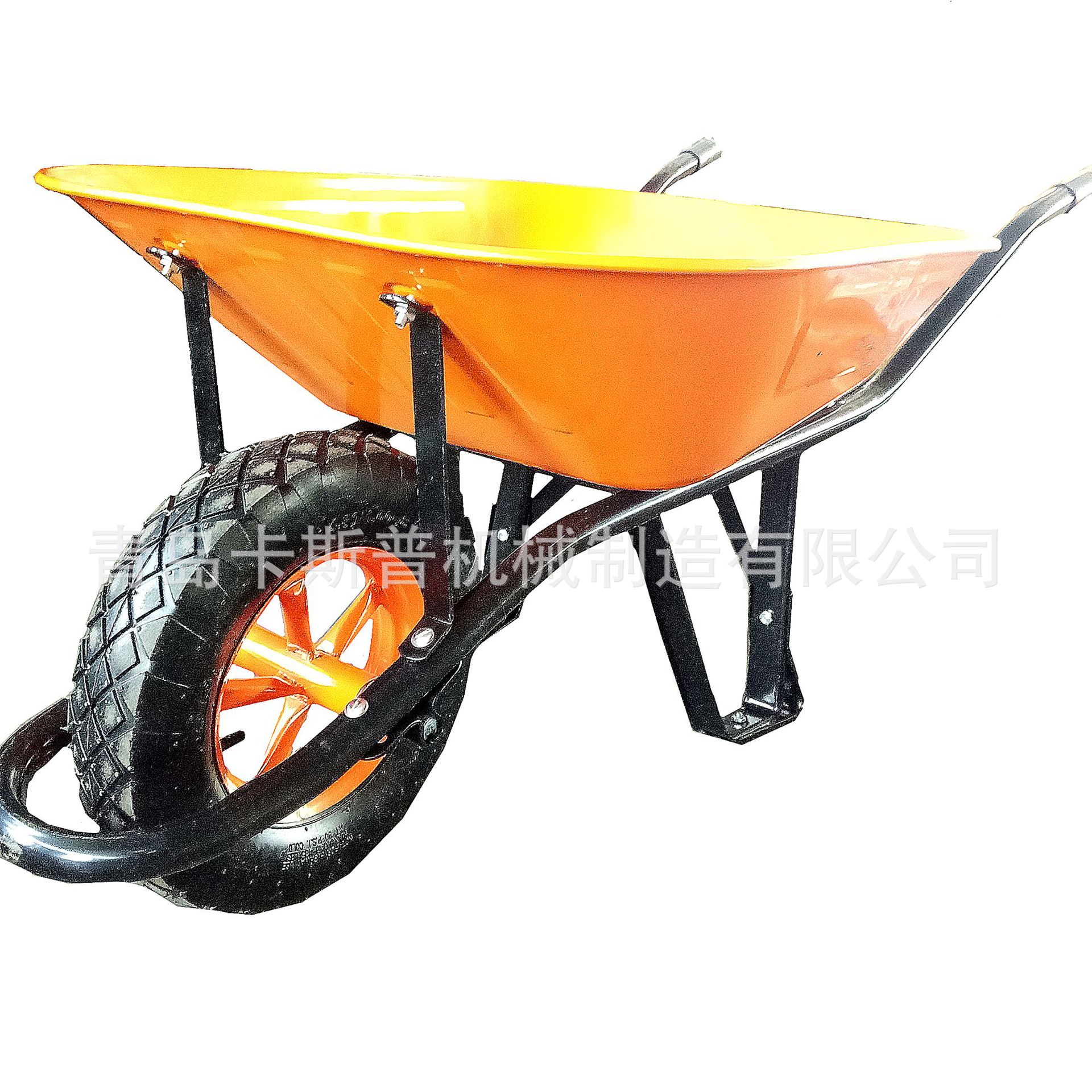 伊拉克手推车 65L手推车WB6400 400-8充气轮,颜色可定制,轮子定制