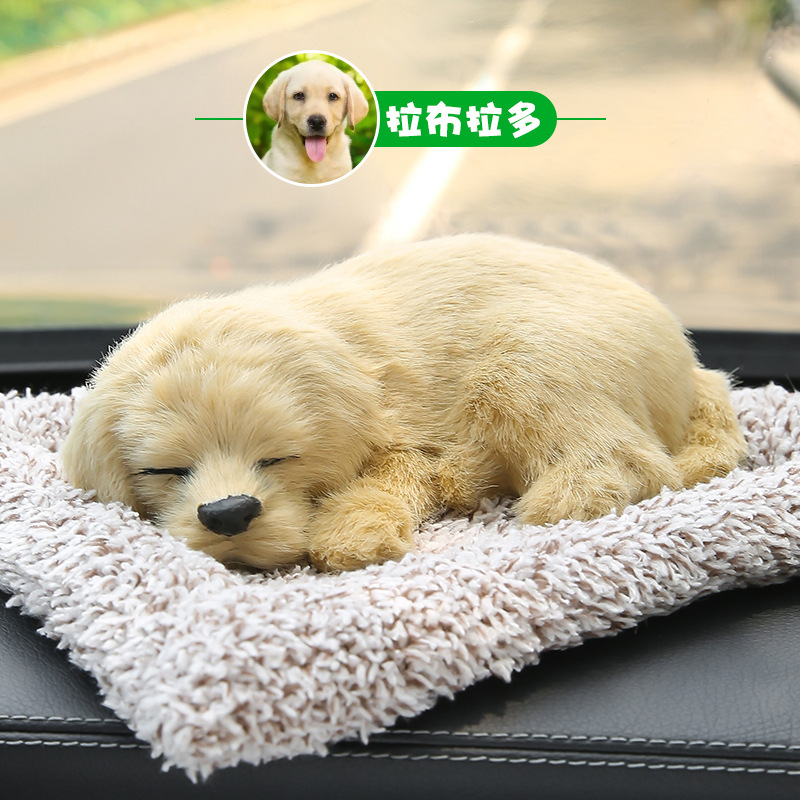 Decoraciones interiores de automóviles carbón activado para eliminar olores de simulación de automóviles de perros decoraciones de alta calidad para la consola central suministros para automóviles