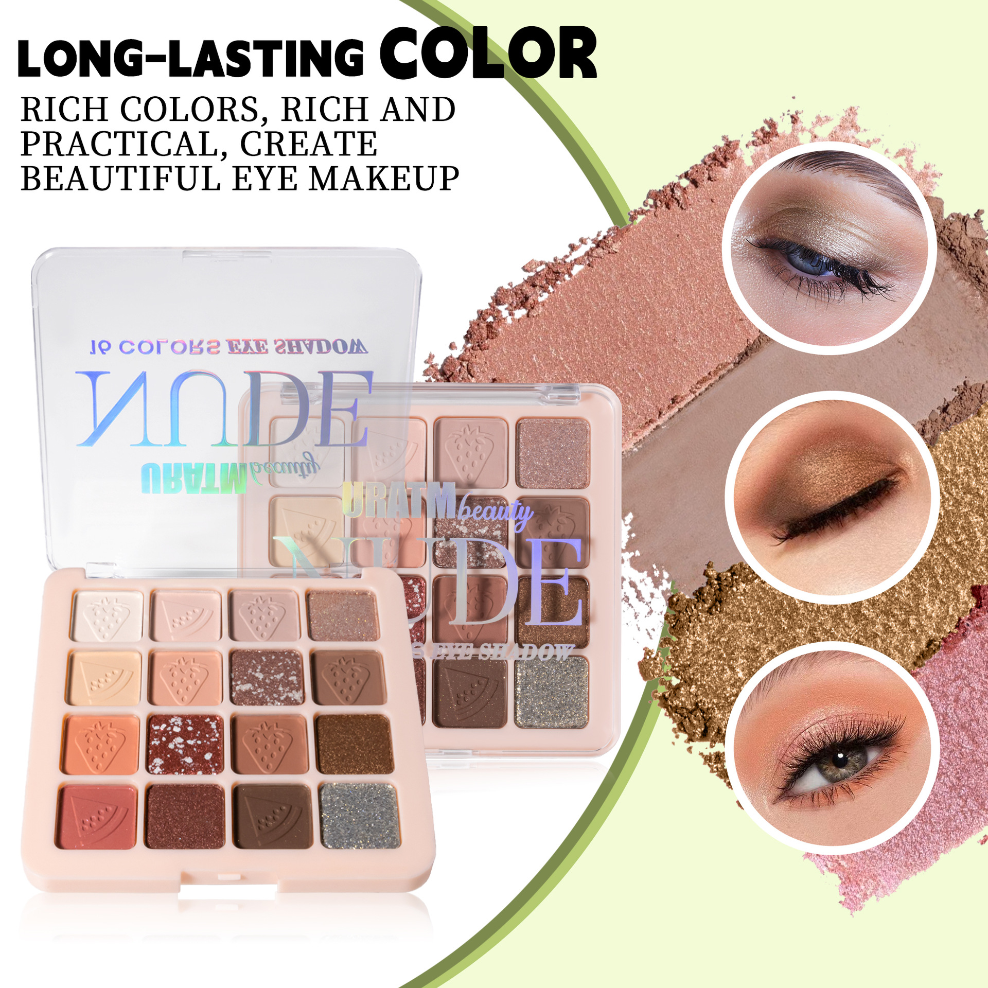 Cross-border bestseller multi-functional all-in-one makeup palette, matte pearlescent eyeshadow, high-gloss contouring all-in-one eyeshadow palette for beauty undefined