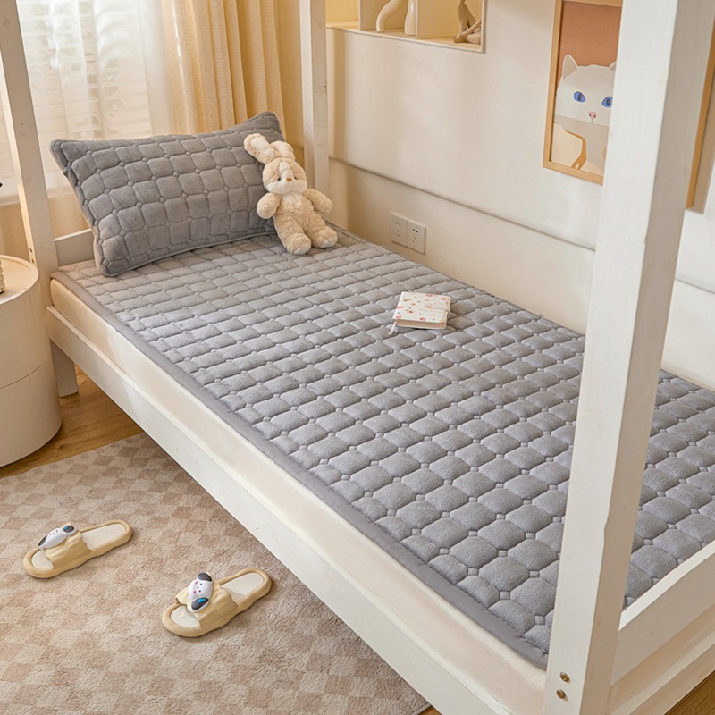 2024 새로운 클래스 우유 벨벳 패딩 매트리스 학생 기숙사 싱글 매트리스