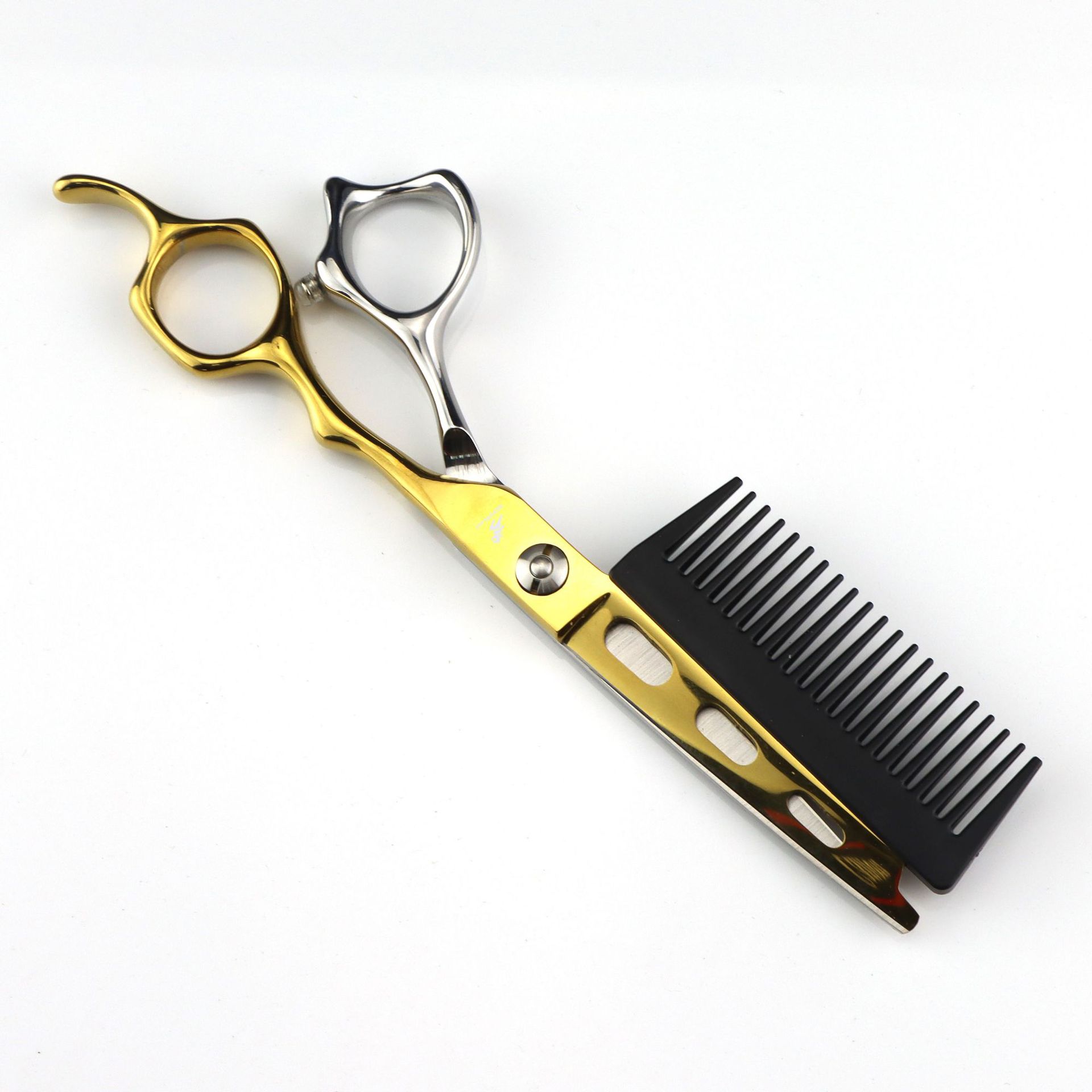 Professional Hairdressing Scissors For Flat Bangs Colorful Design_voghion.com