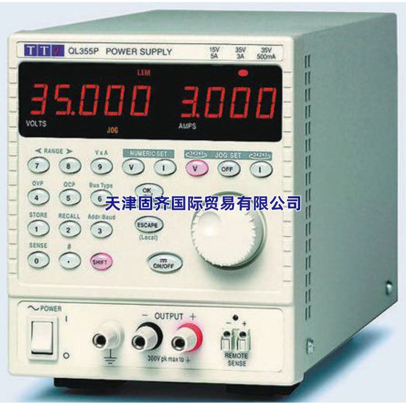 QL355 SII Aim-TTi 台式电源, 数字式系列, 输出电压 0-35V, 105W