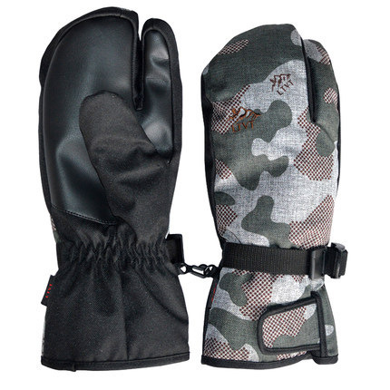 Guantes de esquí para hombres y mujeres de invierno deportes al aire libre a prueba de viento a prueba de agua caliente individual y doble bolsa de tablero dedo congestionado al por mayor