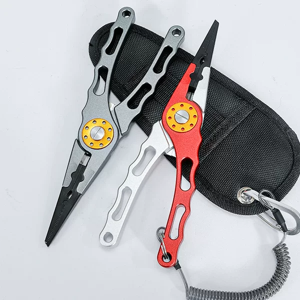 Fish control pliers aluminum alloy upper ring hook picking pliers wire cutting pliers fish control pliers sea fishing pliers outdoor