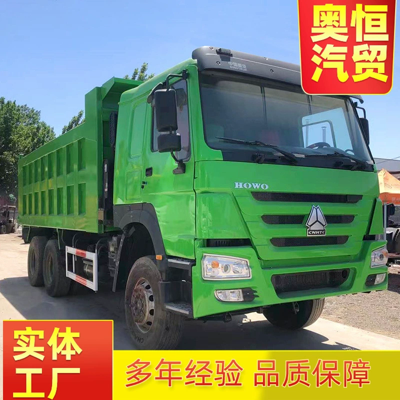 Продано в Африку: тягач Howo, задний восьмиколесный грузовой тягач, 371 л.с., тягач для контейнерных перевозок.