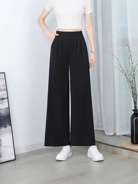 Summer black trousers