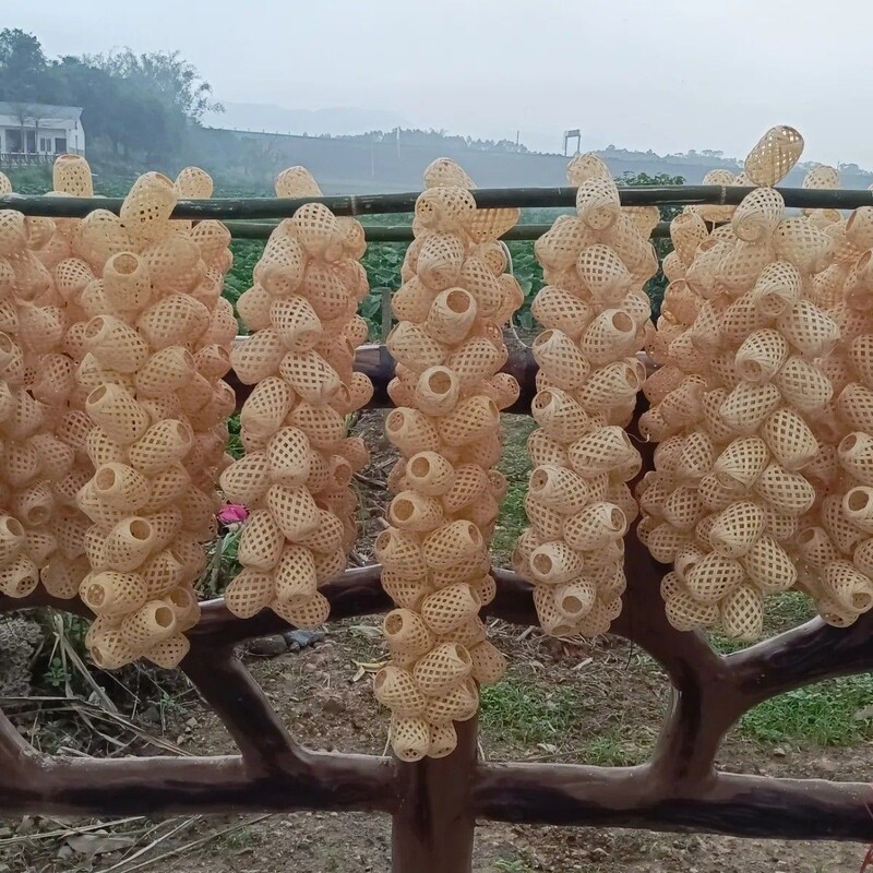 中国风元宵小灯笼5x7纯手工竹编灯笼中秋发光手提灯笼diy演出道具|undefined