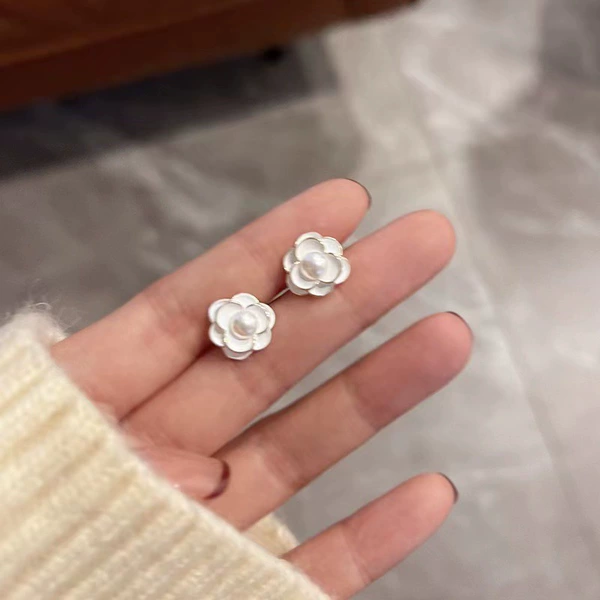 [63#花朵耳钉]