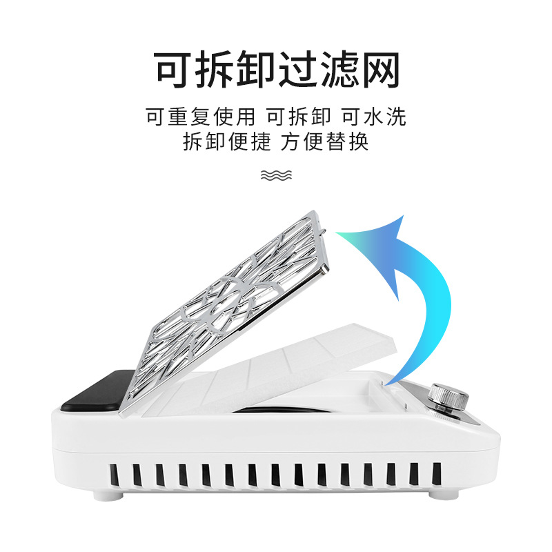 Nail cleaner power storage nail dust machine silent high suction…