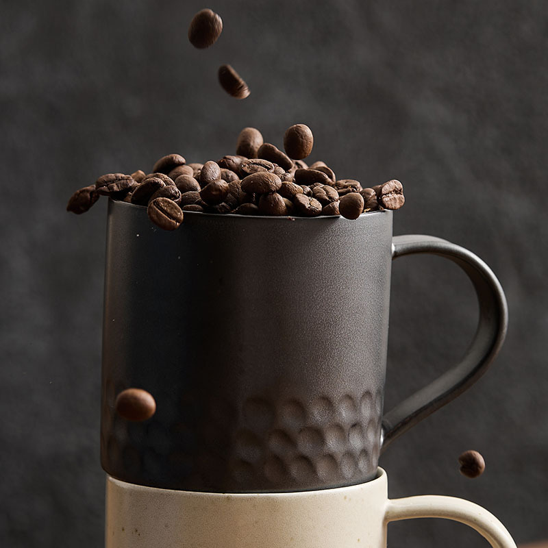 Taza de café con orejas colgantes Taza de desayuno con leche japonesa vintage Taza de agua Taza creativa Taza de cerámica de oficina Hotel