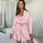 跨境长袖性感欧美家居服
