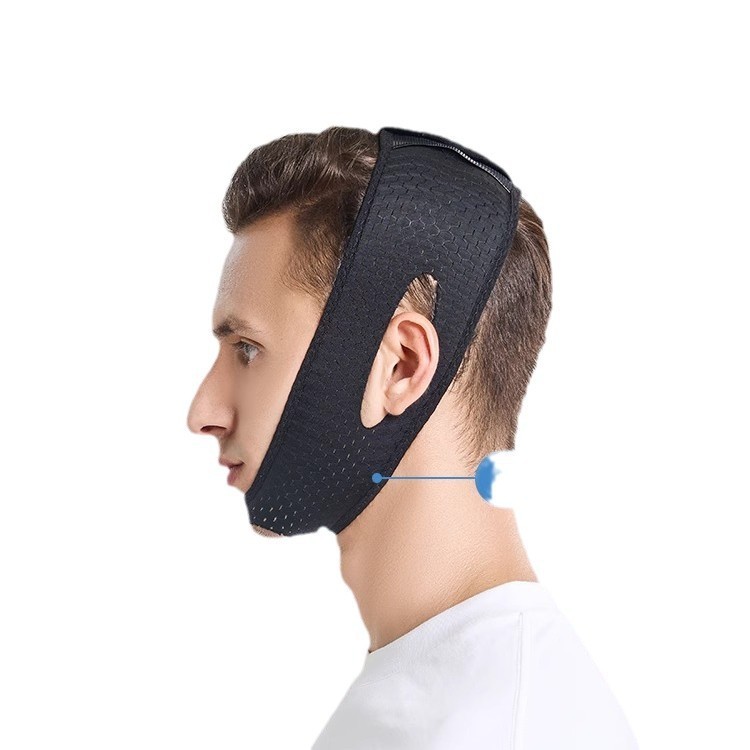 男性用包帯vフェイスプルアップフェイス法令紋二重あご改善睡眠面彫刻マスクプルアップ神器|undefined