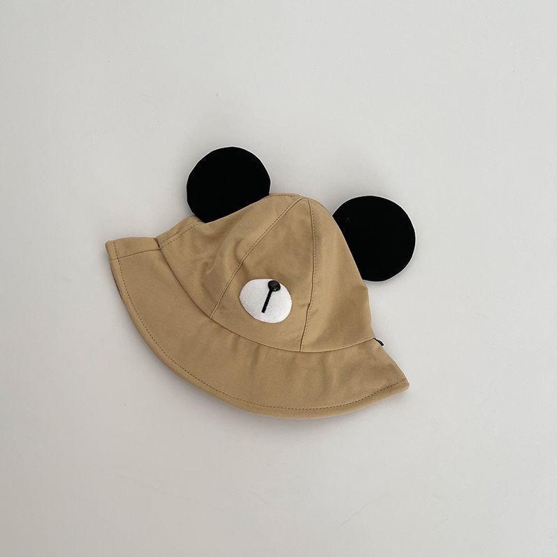 Primavera y otoño sombrero de bebé, sombrero de pescador para niños, sombrero de pescador para niños, sombrero de bañera de protección solar para niños