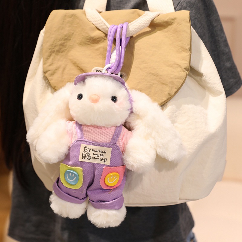 Nuevo lindo cambio West Highland peluche muñeca colgante llavero al por mayor bolsos de chicas colgante muñeca al por mayor