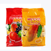 马来西亚进口一百份百果汁软糖1kg芒果味糖果橡皮糖喜糖QQ糖零食