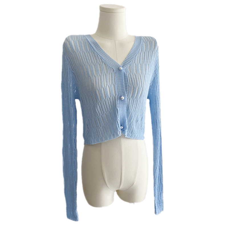Summer fashionable silk cardigan