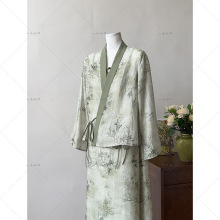 5752����U����ԭ������ʽ�B��ȹ���L�Gɫ��Ƥ���µ���ȹ���b