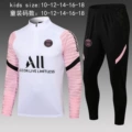 PSG White with Pink Sleeves