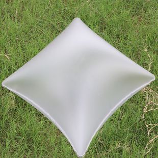 Manufacturer Customized Pvc High Transparent Square Inflatable Pillow Air Pillow Core for Car Creative Lying Pillow Lumbar Support