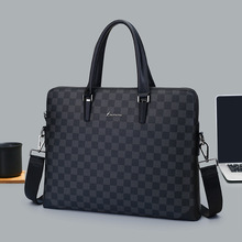 2025新公文包手提包男士商务包外销男包办公皮包批发跨境潮流男包