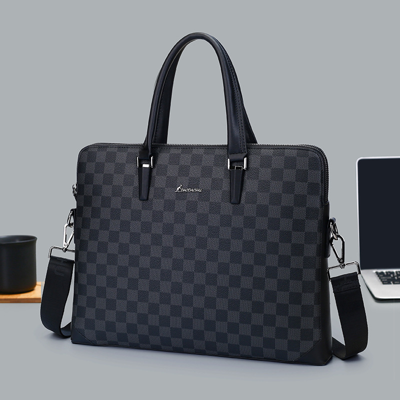 2025新公文包手提包男士商务包外销男包办公皮包批发跨境潮流男包