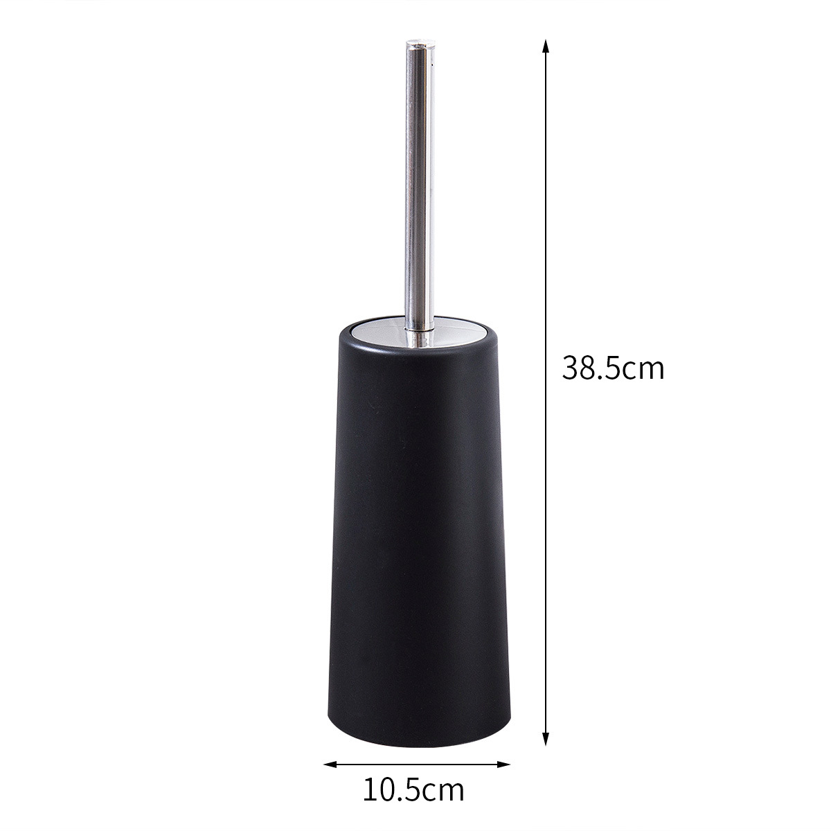 Ou runzhe cepillo de baño de acero inoxidable con base de limpieza del hogar cepillo de lavado de inodoro de piel suave cepillo de limpieza de mango largo