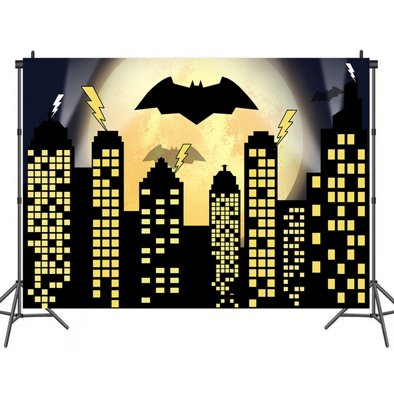 Foreign trade Amazon city landscape picture photography background cloth party decoration banner 5x3ft