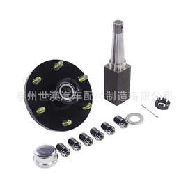 6孔3500磅轮毂轴头单元拖车房车哈巴头车轴46210BFSS传动轴