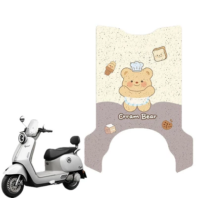 Electric vehicle foot mat, battery car foot pad can