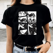 Black Butler��ִ��Բ��T��������Ů���¶���Tshirt��ó�羳ר��