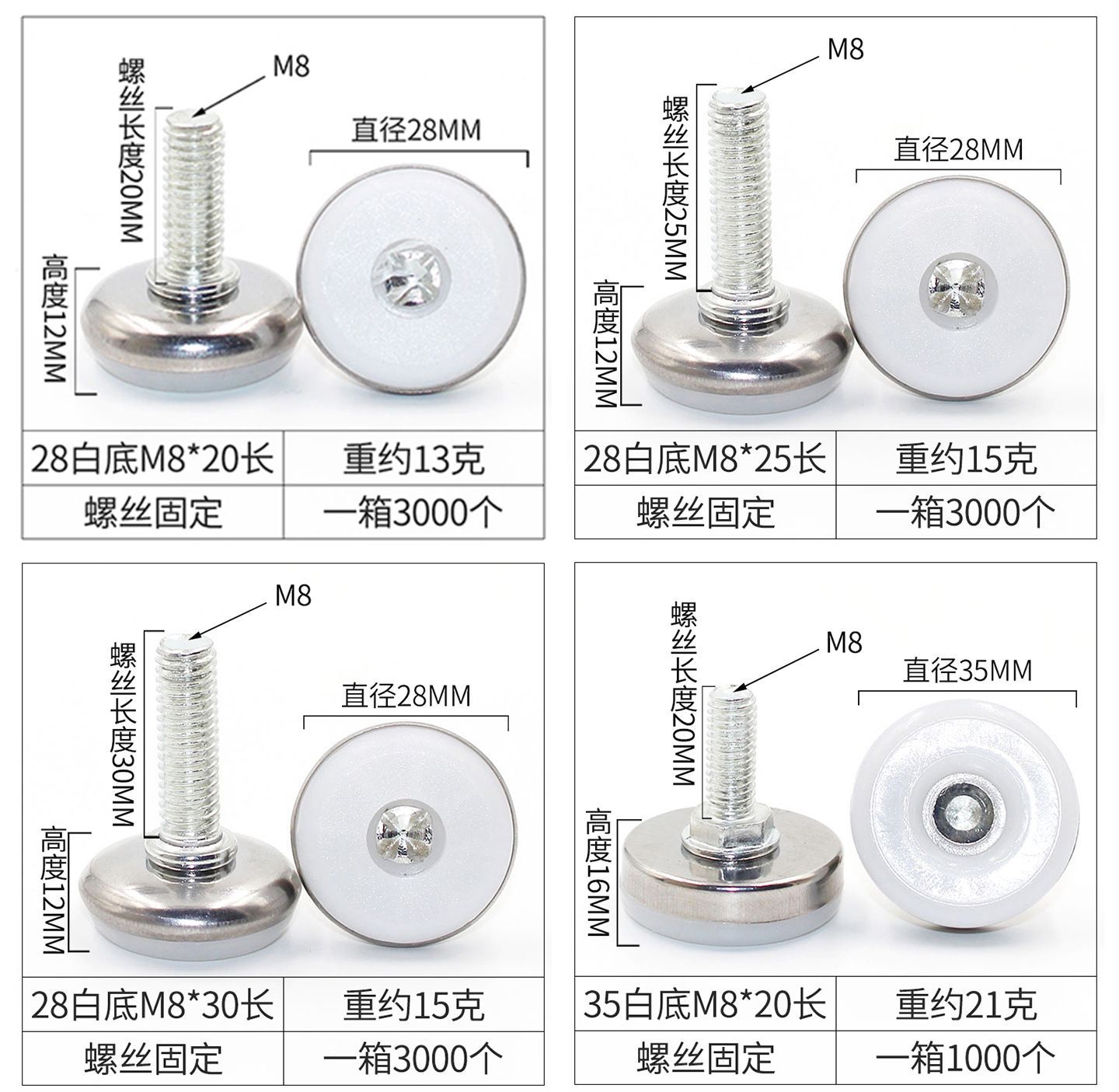 D-_Store pictures_Adjustable plastic breathable glass buckle_Stainless adjustable feet_Details page 7
