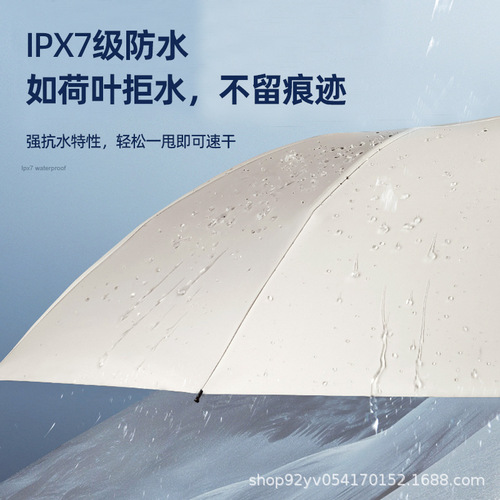12-rib fully automatic folding umbrella, large size, suitable for two people—perfect for sunny, rainy, or sunny/rainy days; features UV protection and is ideal for advertising purposes.