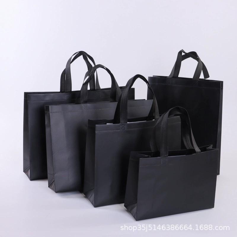 Bolso no tejido recubierto en stock impreso LOGO bolsa de ropa de moda embalaje de regalo bolsa de Banco de costura impresa