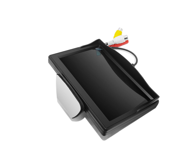 Reversing Video Images Hd Car-Mounted Display 5inch Desktop Suction Cup Display